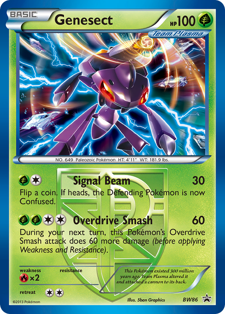 Genesect (BW86) (Team Plasma) [Black &amp; White: Black Star Promos] 