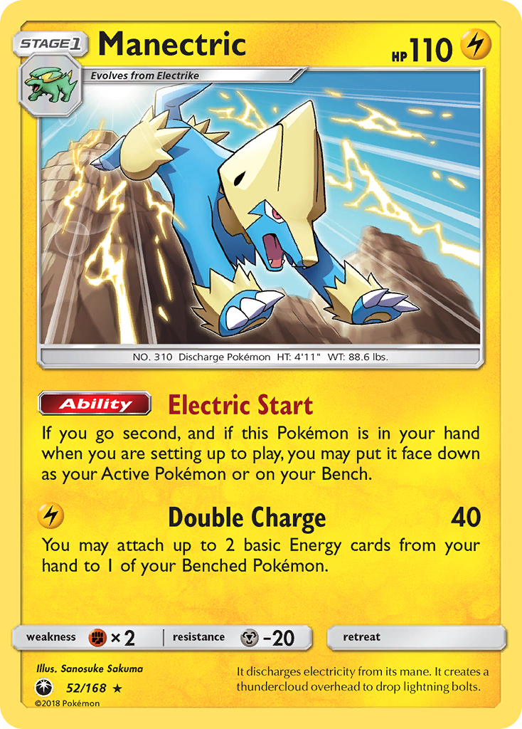 Manectric (52/168) [Sun & Moon: Celestial Storm] 