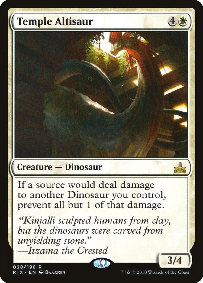 Altisaur Temple [Rivals of Ixalan] 