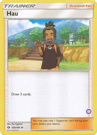 Hau (120/149) (Exclusive Deck #19) [Sun & Moon: Trainer Kit - Alolan Sandslash] 