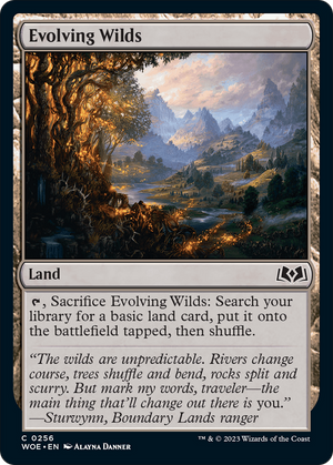 Evolving Wilds [Wilds of Eldraine] 