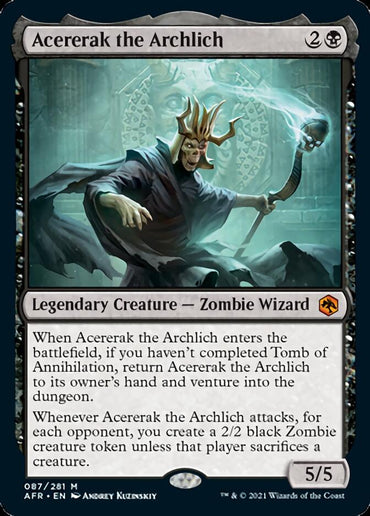 Acererak the Archlich [Dungeons &amp; Dragons: Adventures in the Forgotten Realms] 