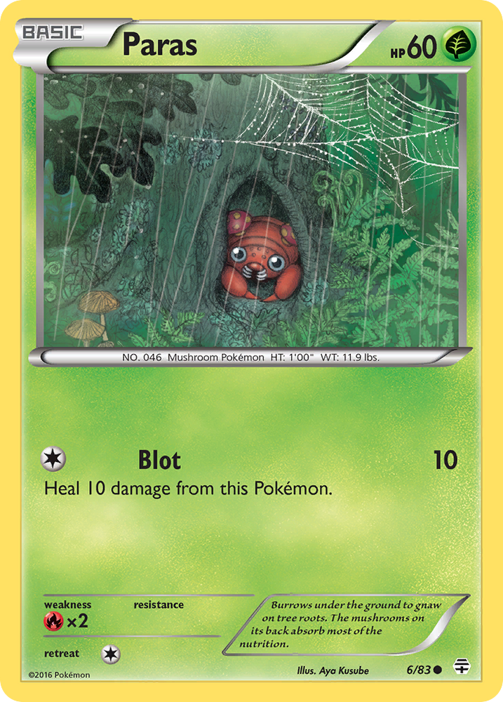 Paras (6/83) [XY: Generations] 
