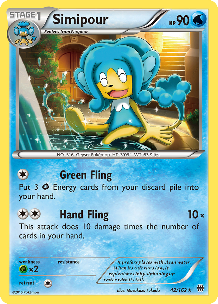 Simipour (42/162) [XY: BREAKthrough] 