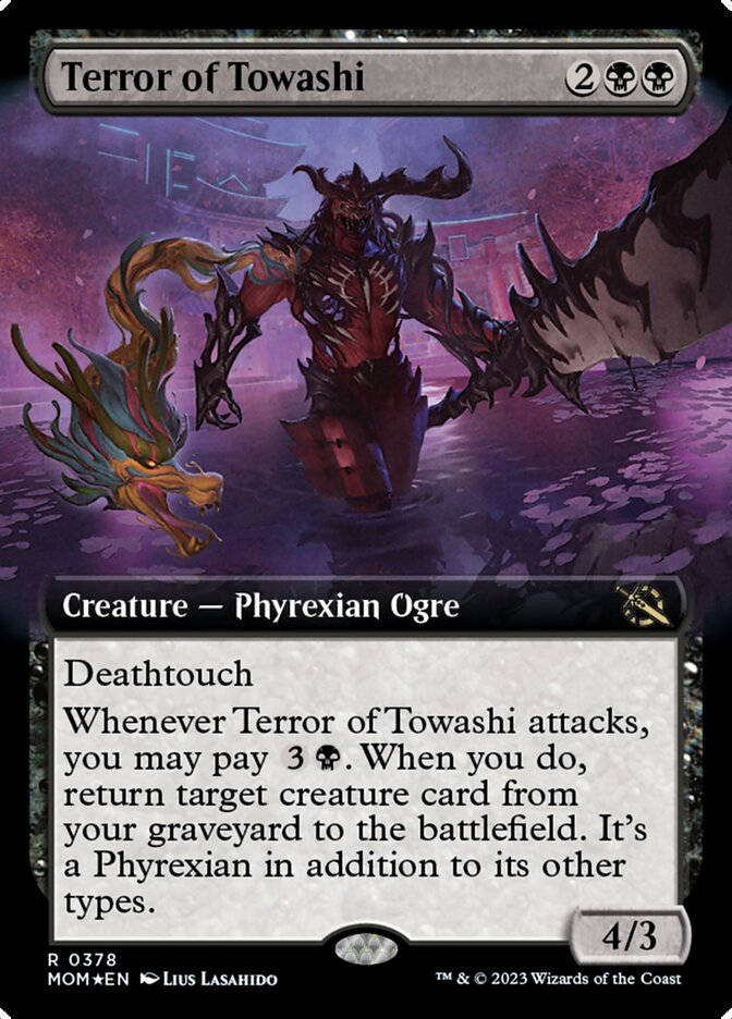 Terror of Towashi (Extended Art) [March of the Machine] 