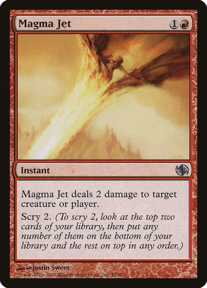 Magma Jet [Duel Decks: Jace vs. Chandra] 