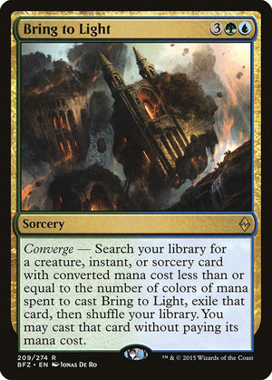 Bring to Light [Battle for Zendikar] 