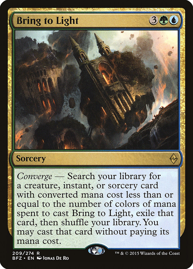 Bring to Light [Battle for Zendikar] 