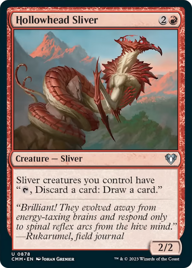 Hollowhead Sliver [Commander Masters] 