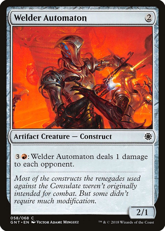 Welder Automaton [Game Night 2018] 