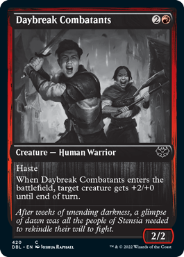 Daybreak Combatants [Innistrad: Double Feature] 