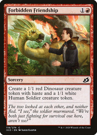 Forbidden Friendship [Ikoria: Lair of Behemoths] 