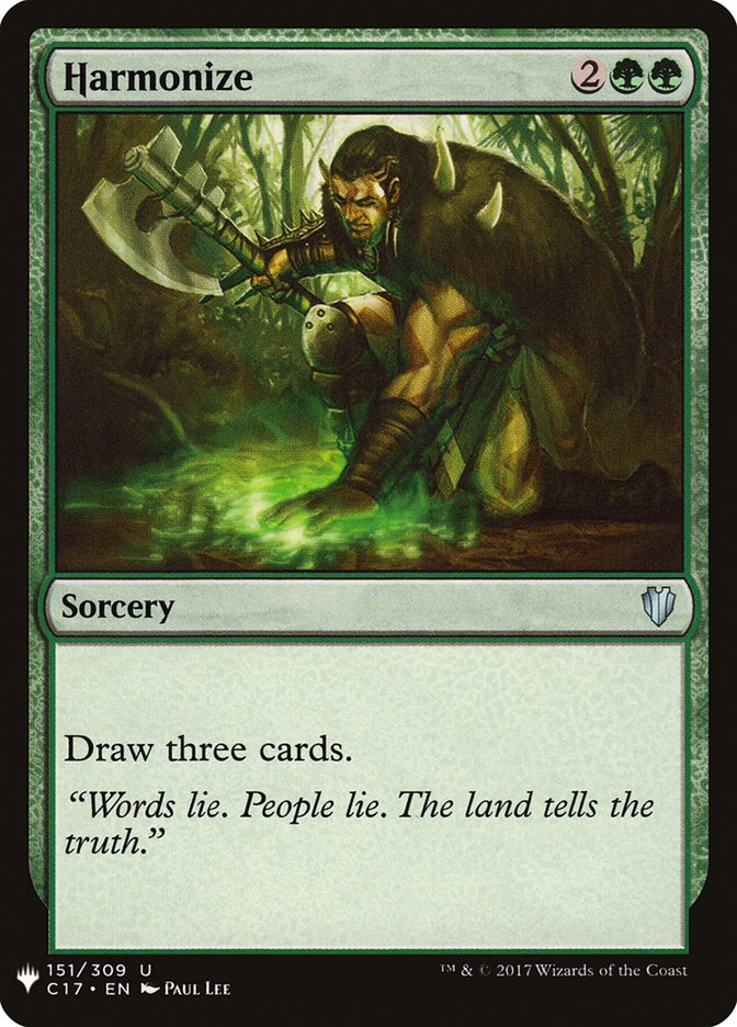 Harmonize [Mystery Booster] 