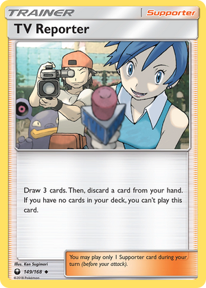 TV Reporter (149/168) [Sun &amp; Moon: Celestial Storm] 