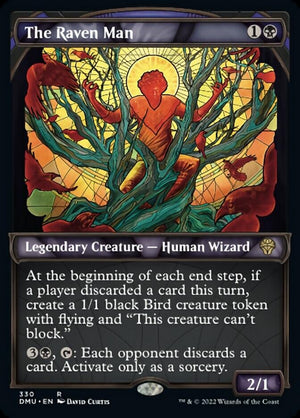 The Raven Man (Showcase Textured) [Dominaria United] 
