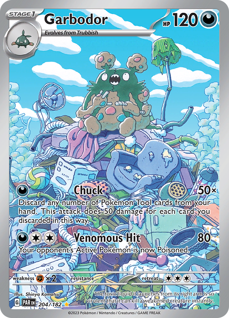 Garbodor (204/182) [Scarlet & Violet: Paradox Rift] 