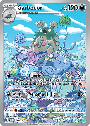 Garbodor (204/182) [Scarlet &amp; Violet: Paradox Rift] 