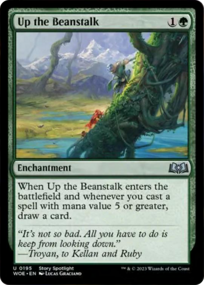 Up the Beanstalk [Wilds of Eldraine] 