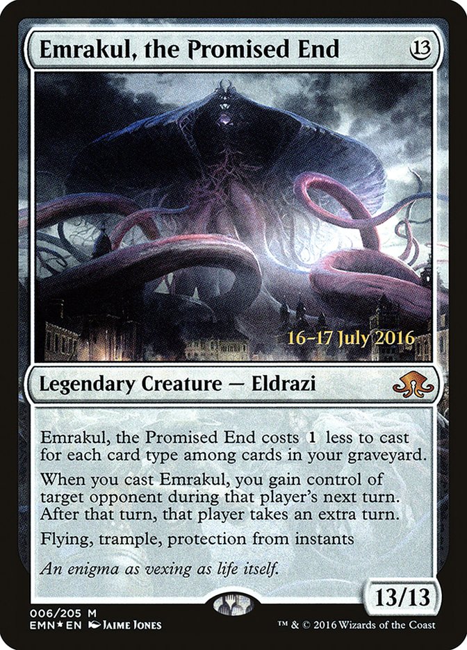 Emrakul, the Promised End [Eldritch Moon Prerelease Promos] 