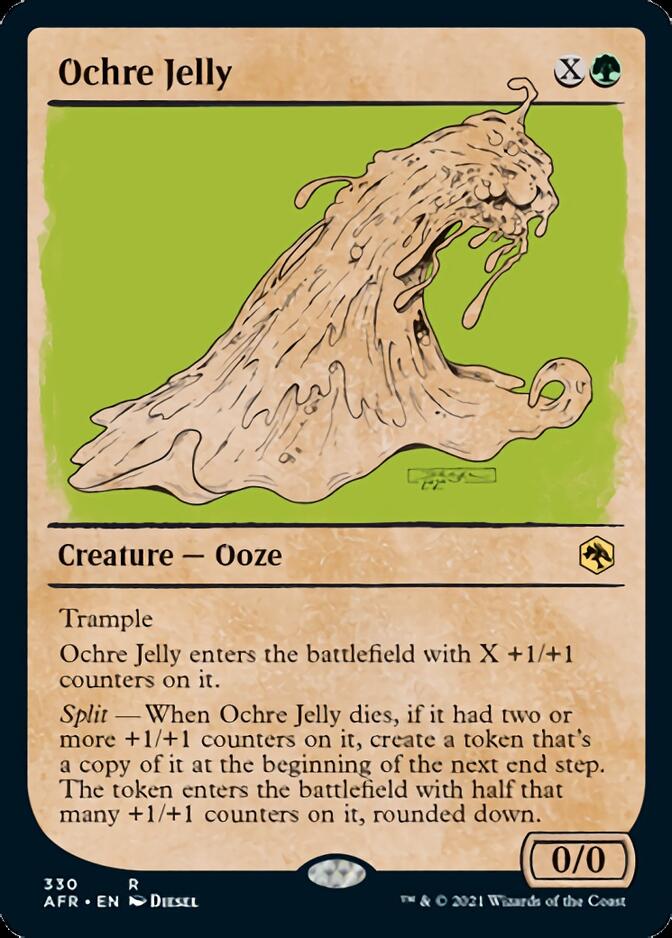 Ocher Jelly (Showcase) [Dungeons & Dragons: Adventures in the Forgotten Realms] 