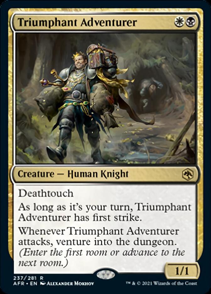 Triumphant Adventurer [Dungeons & Dragons: Adventures in the Forgotten Realms] 