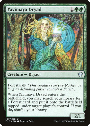 Yavimaya Dryad [Order 2020] 