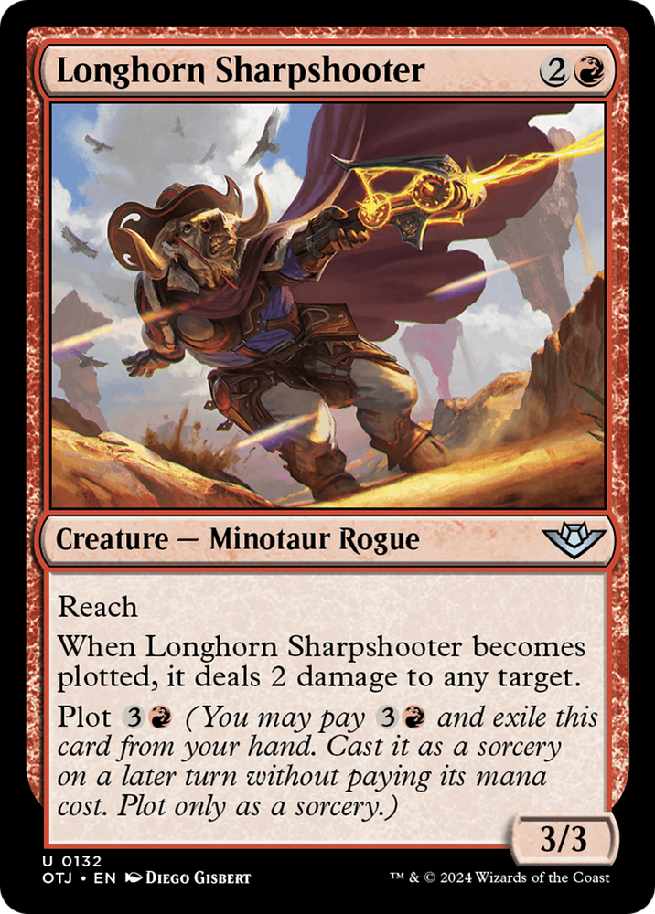 Longhorn Sharpshooter [Outlaws of Thunder Junction] 