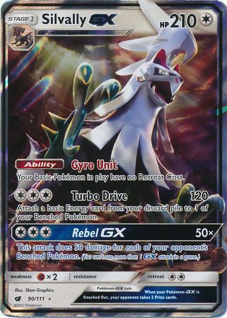 Silvally GX (90/111) (Jumbo Card) [Sun & Moon: Crimson Invasion] 