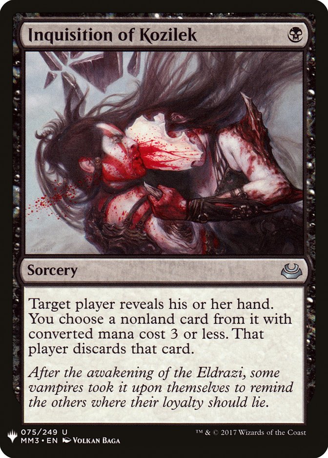 Inquisition of Kozilek [Mystery Booster] 