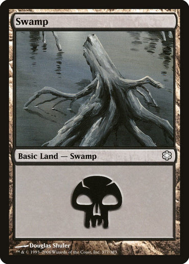 Swamp (377) [Coldsnap Theme Decks] 