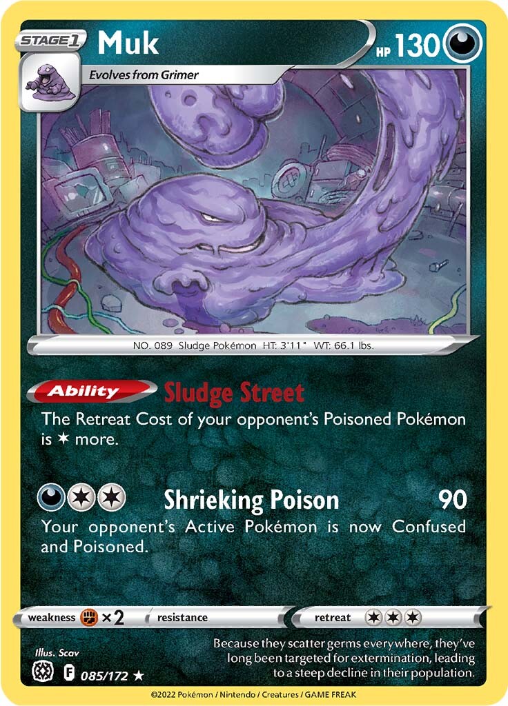 Muk (085/172) [Sword & Shield: Brilliant Stars]