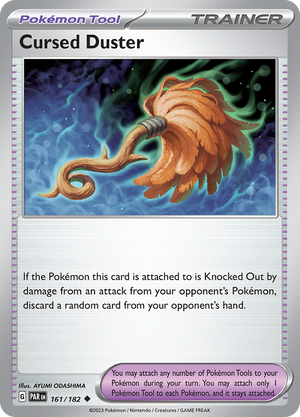 Cursed Duster (161/182) [Scarlet &amp; Violet: Paradox Rift] 