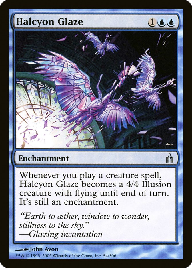 Halcyon Glaze [Ravnica: City of Guilds] 