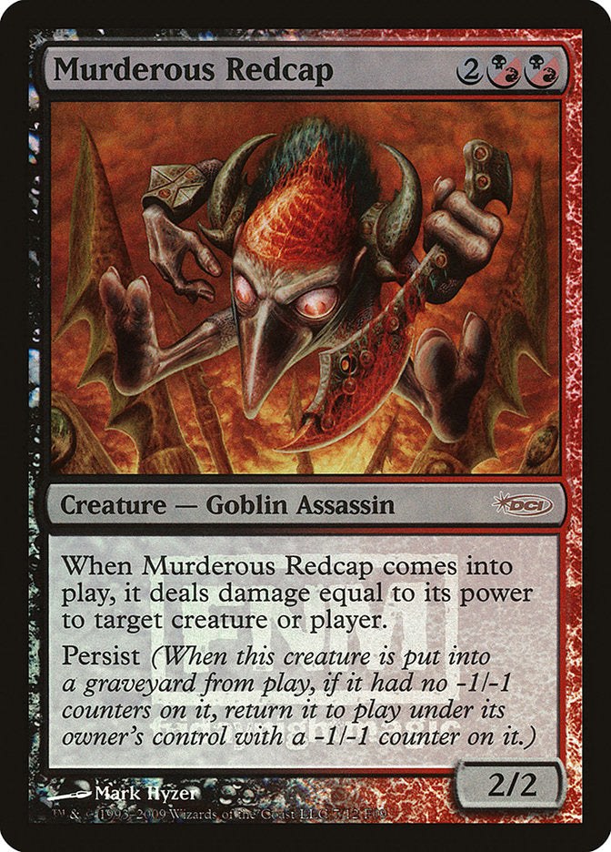 Murderous Redcap [Friday Night Magic 2009] 