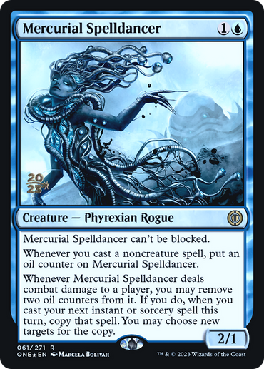 Mercurial Spelldancer [Phyrexia: All Will Be One Prerelease Promos]