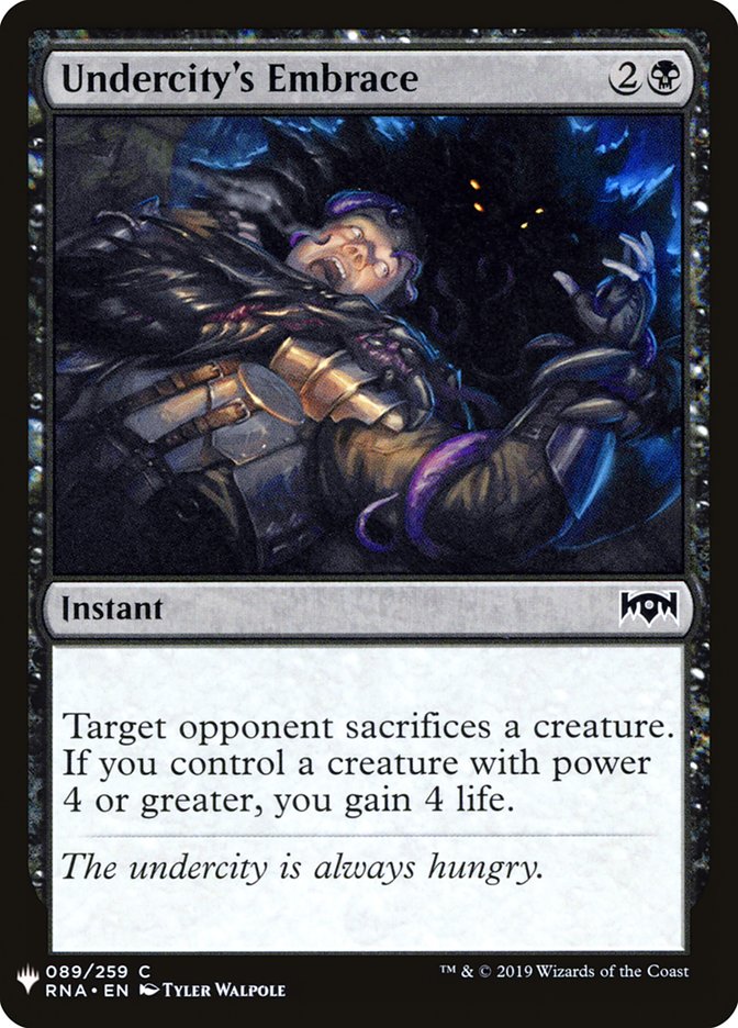 Undercity's Embrace [Mystery Booster] 