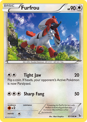 Furfrou (87/106) [XY: Flashfire] 