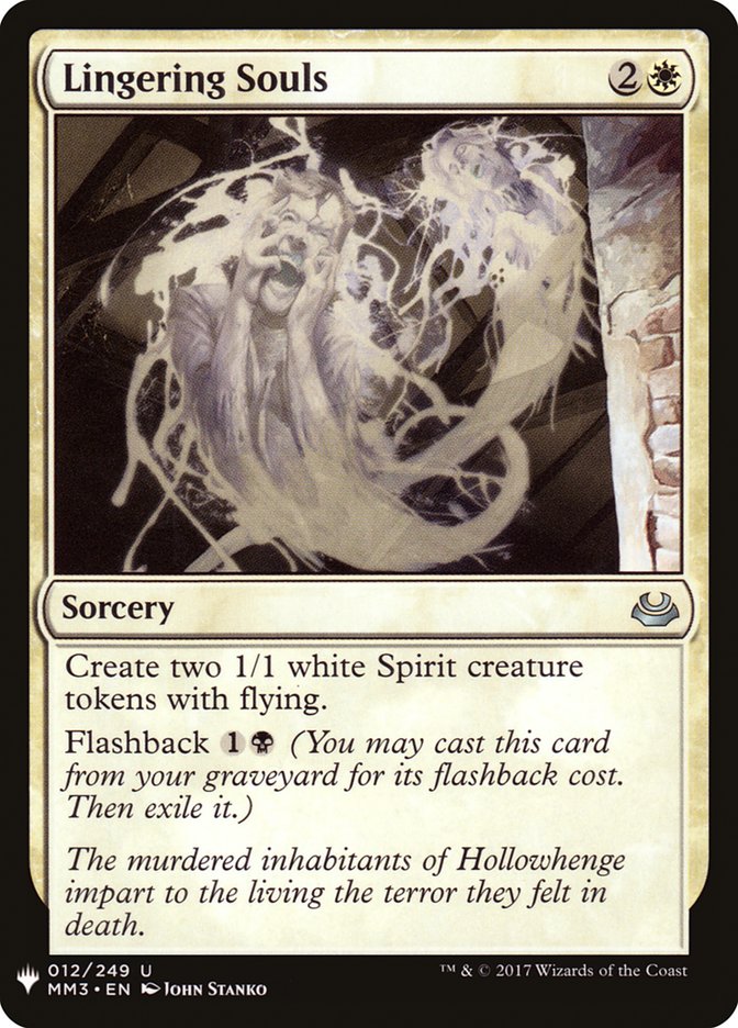 Lingering Souls [Mystery Booster] 