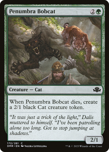 Penumbra Bobcat [Dominaria Remastered]