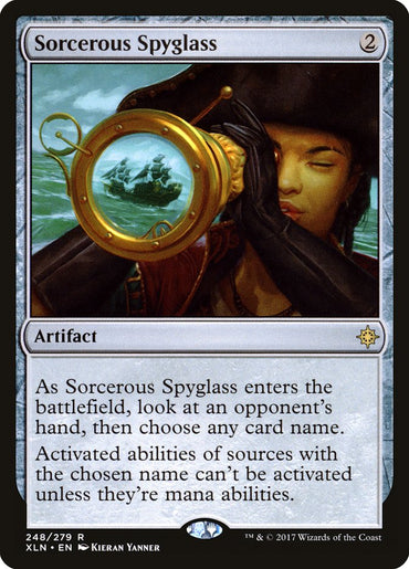 Sorcerous Spyglass [Ixalan] 