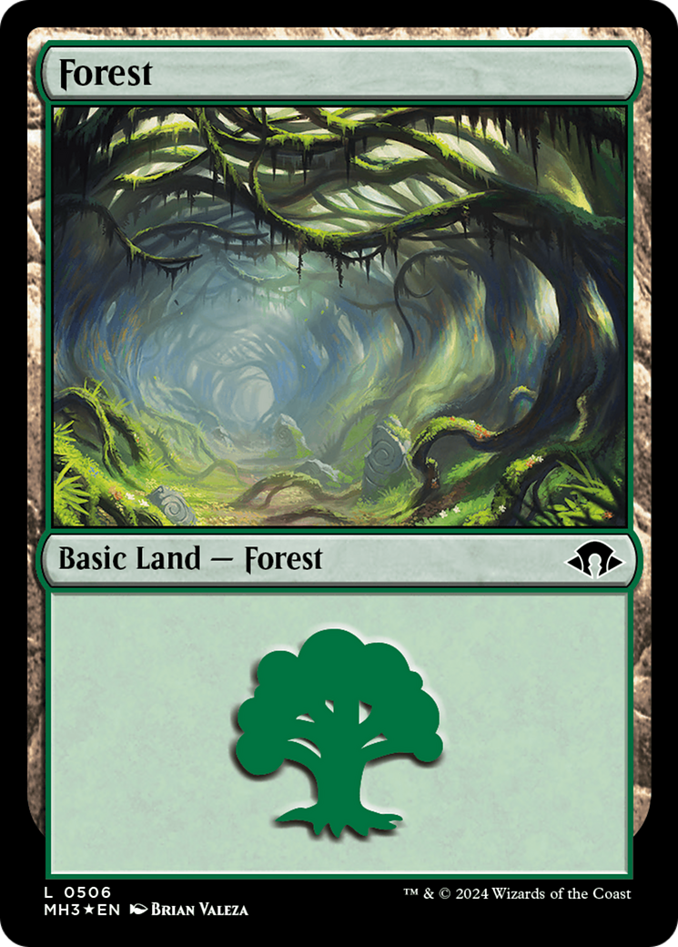 Forest (0506) (Ripple Foil) [Modern Horizons 3] 