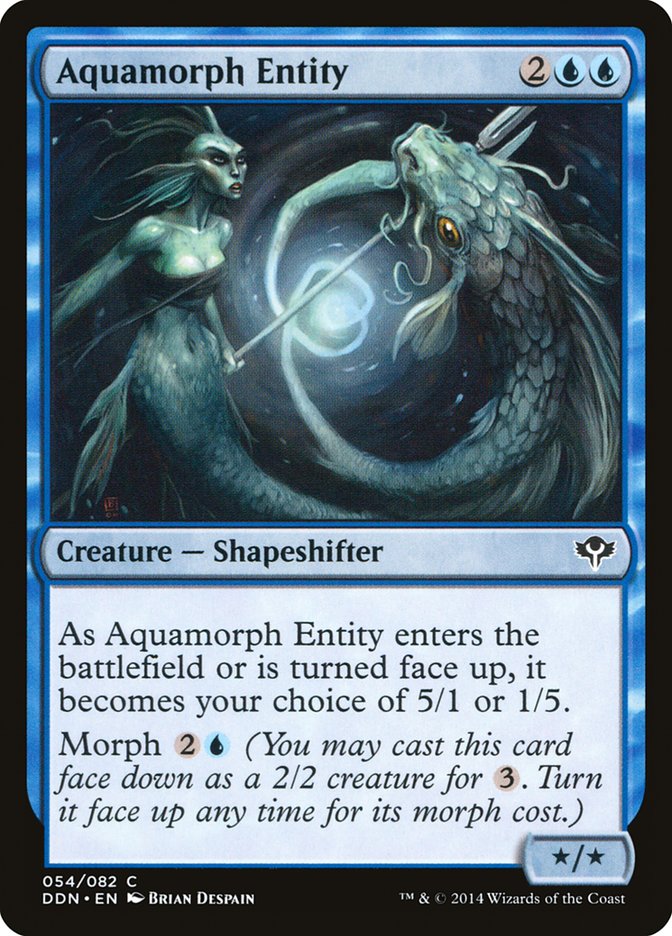 Aquamorph Entity [Duel Decks: Speed ​​vs. Cunning] 