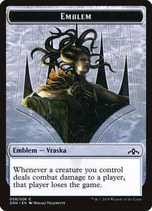 Vraska, Golgari Queen Emblem [Guilds of Ravnica Tokens] 