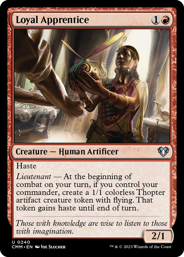 Loyal Apprentice [Commander Masters] 