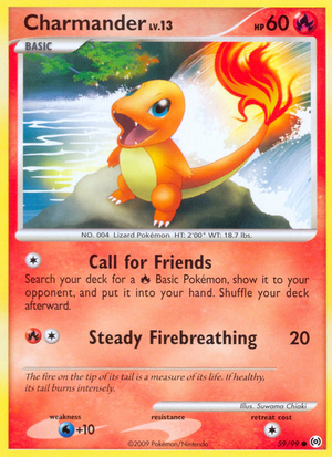 Charmander (59/99) [Platinum: Arceus] 