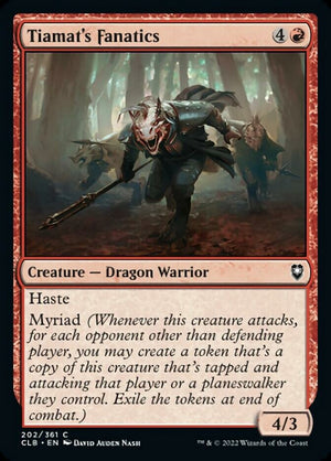 Tiamat's Fanatics [Commander Legends: Battle for Baldur's Gate] 