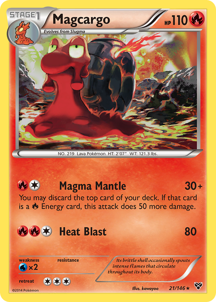 Magcargo (21/146) [XY: Base Set] 