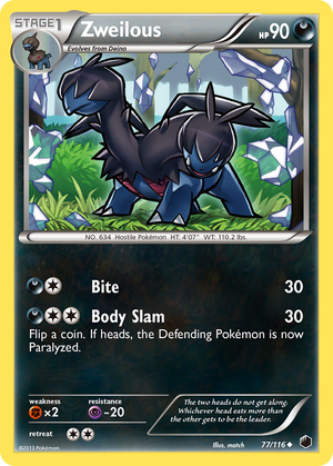 Zweilous (77/116) [Black &amp; White: Plasma Freeze] 