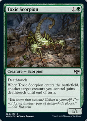 Toxic Scorpion [Innistrad: Crimson Vow] 