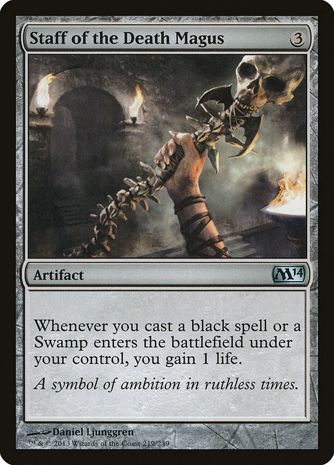 Staff of the Death Magus [Magic 2014] 